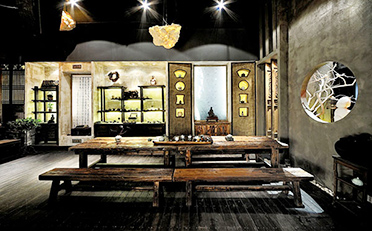 古樸優雅的中式茶樓茶室裝修案例